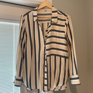 Stripped Button Up